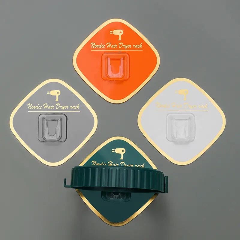 Wall Hair Dryer Stand, Bathroom Hair Dryer Storage Rack, Punch-Free Toilet Multifunctional Holder, Bathroom Storage Shelf Stand, Hair Dryer Holder Organizer Wall Hair Dryer Stand, Bathroom Hair Dryer Storage Rack, Punch-Free Toilet Multifunctional Holder, Bathroom Storage Shelf Stand, Hair Dryer Holder Organizer